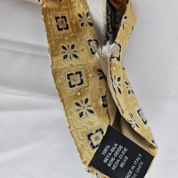 Lot Of 3 Designer Silk Ties - Nautica Robert Talbott & Vaniel Milano - Picture 10 of 11